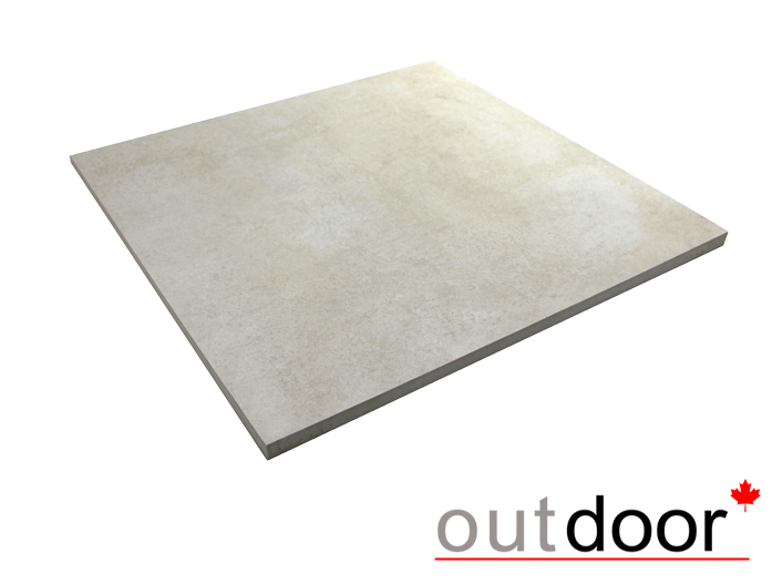 Плитка из керамогранита OUTDOOR, 600x600x20мм, белая ales.png