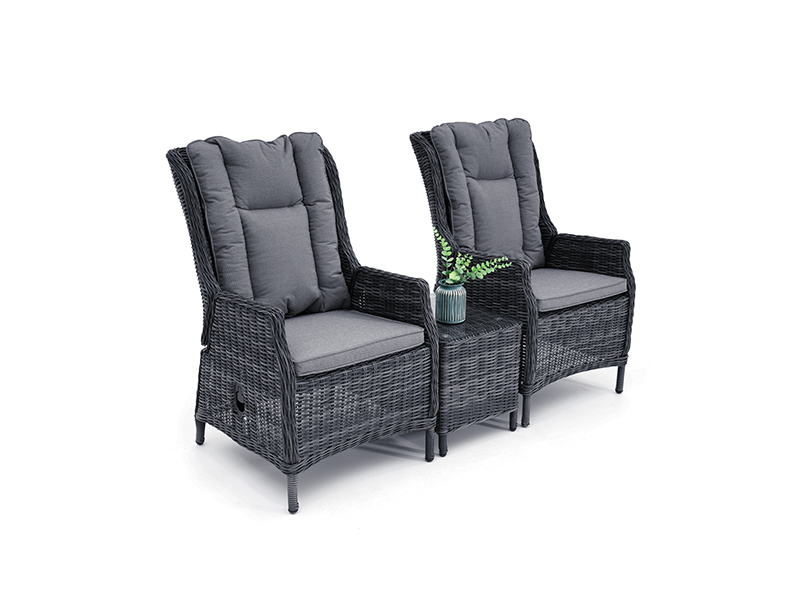 Комплект мебели кофейный из ротанга OUTDOOR Оксфорд (2 кресла, кофейный стол)