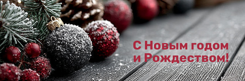 С Новым годом и Рождеством!