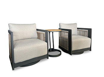 Комплект мебели кофейный OUTDOOR Верона (2 кресла, кофейный стол)